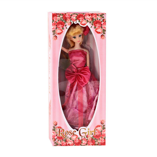 Кукла (платье: красное) в/к 14*6*34 см в Джамбо Тойз