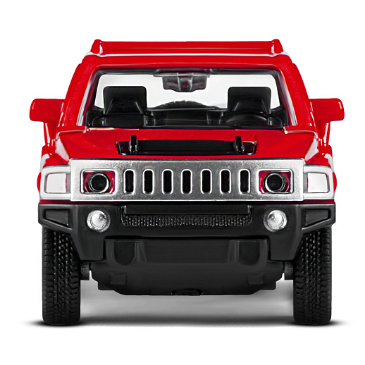 ТМ "Автопанорама" Машинка металлическая 1:43  Hummer H3, красный, откр. двери, инерция, в/к 17,5*12,5*6,5 см в Джамбо Тойз #8