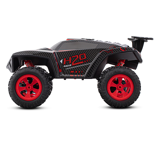 AUTODRIVE Р/У краулер с функцией пара,1:12,3D подсветка корпуса и пульта,4WD,цвет красный,в/к 38,5×21,5×18,5см в Джамбо Тойз #6