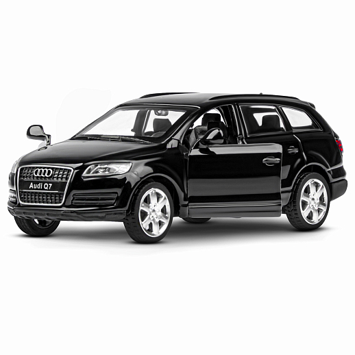 ТМ "Автопанорама" Машинка металлическая 1:43 Audi Q7, черный, откр. двери, инерция, в/к 17,5*12,5*6,5 см в Джамбо Тойз #6