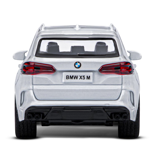 ТМ "Автопанорама" Машинка металлическая 1:43 BMW X5M, белый, инерция, откр. двери, в/к 17,5*12,5*6,5 см в Джамбо Тойз #10