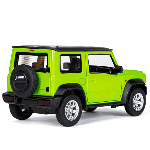 ТМ "Автопанорама" Машинка металл.1:26 Suzuki Jimny, зеленый, инерция, свет, звук, откр. двери и капот, в/к 17,5*13,5*9 см в Джамбо Тойз #10