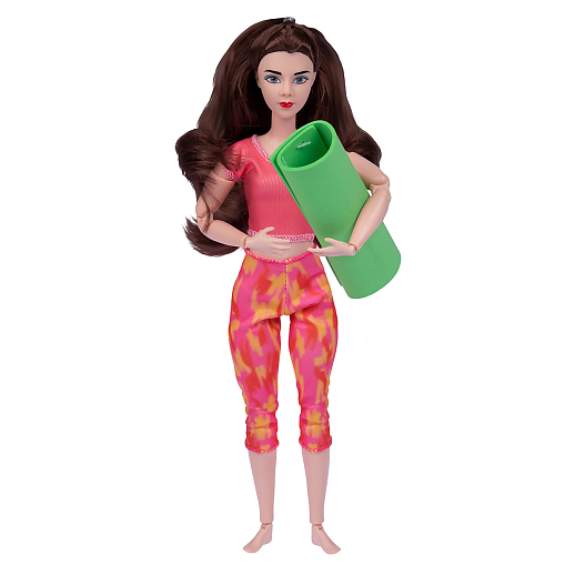 Кукла с ковриком для занятия йогой, в/к 12,5х4,5х30,5 в Джамбо Тойз #4