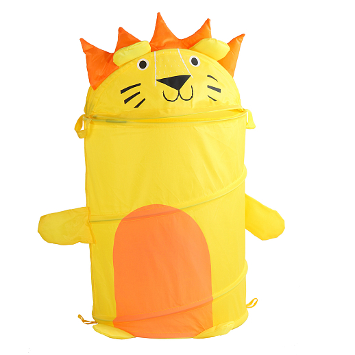 Корзина для игрушек "Львенок", размер в игровом виде 35х35х44 cм, ПЭ, в/п 41х3х41см в Джамбо Тойз
