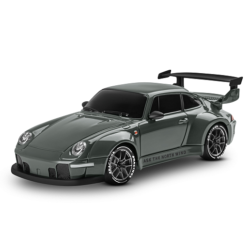 Р/у машинка для дрифта М1:24,2.4GHz,4WD,сменные шины 4шт., конусы 8шт.,свет,с аккум.,цвет серый,в/к 24,5*11,5*19см в Джамбо Тойз #2