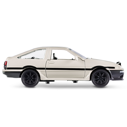 ТМ "Автопанорама" Машинка металл. 1:37 Toyota AE86, белый, инерция, откр. двери, в/к 17,5*12,5*6,5 см в Джамбо Тойз #11