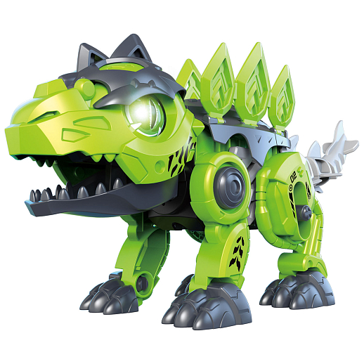 DIY динозавр, сборная модель, на бат., 31 деталь в компл., бионические движения, ходит, двигает головой и хвостом, световые/звуковые эффекты, try me функция, в/к 38*6,5*29см в Джамбо Тойз #2