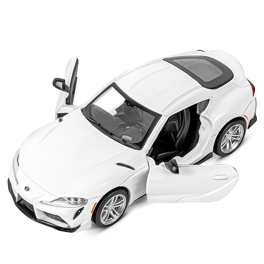 ТМ "Автопанорама" Машинка металл. 1:31 Toyota Supra [US], белый, откр. двери, свет, звук, инерция в/к 18*9*13,5 см в Джамбо Тойз #12