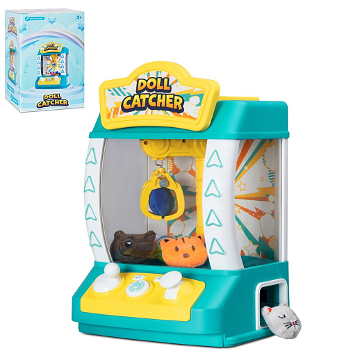 Игровой автомат с игрушками голубой цвет, со свет.звук.эффект.,в/к 20,2*19*30 см в Джамбо Тойз