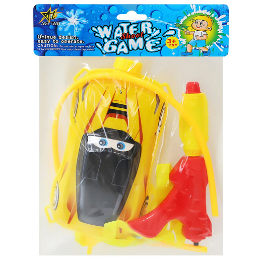 Водный пистолет с рюкзаком "Русалка", фиолетовый, в/п 32,5*19*6,5 см в Джамбо Тойз #9