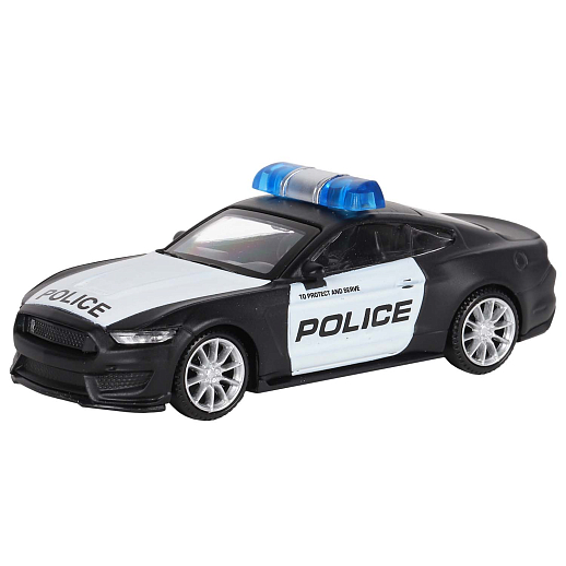 ТМ "Автопанорама" набор "Полиция" (2 машинки: Ford Shelby  и Audi R8, фигурки полицейских, камера фотофиксации на дороге (со звуком) набор дорожных знаков), масштаб машинок 1:46, инерция,  в/к 30*13*10 см в Джамбо Тойз #6