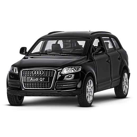 ТМ "Автопанорама" Машинка металлическая 1:43 Audi Q7, черный, откр. двери, инерция, в/к 16*7,5*5 см в Джамбо Тойз #12