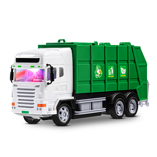 Р/У Мусоровоз, 27Hz, 4 канала, свет. эффекты, откр. люки, в/к 38,3*12*16 см в Джамбо Тойз #2