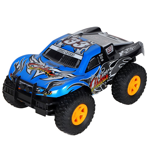 Р/У AUTODRIVE Монстр-трак с 3D подсветкой корпуса,М1:16,4 канала,с аккум,цв.синий, в/к 31,5*16,5*17см в Джамбо Тойз #3