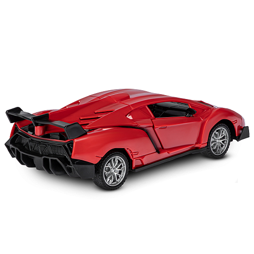 AUTODRIVE 1:24 Р/У машинка,5 каналов,двери откр. с пульта, свет, цвет красный,в/к 28х6,5х12см в Джамбо Тойз #7