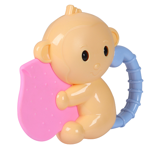 ТМ "Smart Baby" Развивающая игрушка "Обезьяна" Желтая, на блистере 19х14х3,5 см в Джамбо Тойз #4