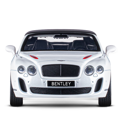 ТМ "Автопанорама" Машинка металлическая 1:24 Bentley Continental Supersports ISR, белый, откр. двери, капот и багажник, свет, звук, свободный ход колес, в/к 24,5*12,5*10,5 см в Джамбо Тойз #12