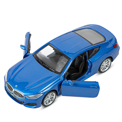 ТМ "Автопанорама" Машинка металл. 1:35 BMW M850i Coupe, синий, откр. двери, свет, звук, инерция в/к 18*9*13,5 см в Джамбо Тойз #12