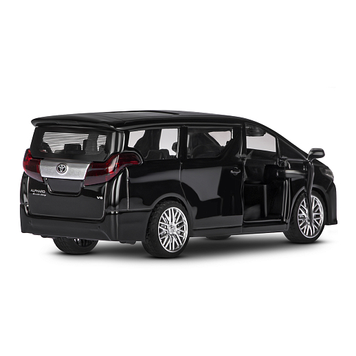 ТМ "Автопанорама" Машинка металлическая 1:43 Toyota Alphard, черный, откр. двери, инерция, в/к 17,5*12,5*6,5 см в Джамбо Тойз #14