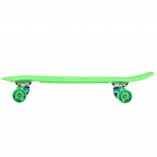 Скейтборд Fish зелёный,  размер 27"х6", колеса: 59х43мм  78А, PU, ABEC-7 в Джамбо Тойз #2