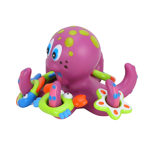 Игрушка развивающая "Забавный осьминог с кольцами" в Джамбо Тойз #7
