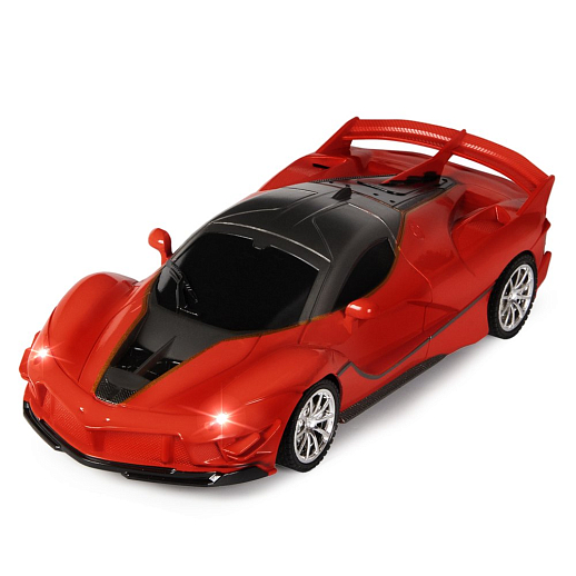 Машинка на радиоуправлении AUTODRIVE, 1:18, 4 канала,свет, красный,  в/к 27*13*10 см, , в Джамбо Тойз #3