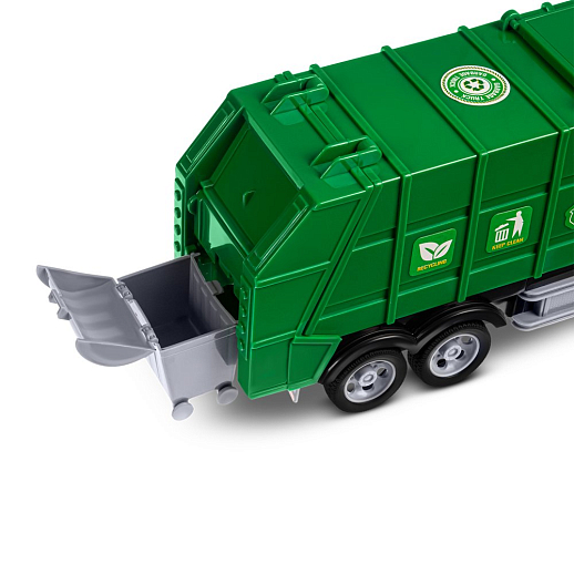 Р/У Мусоровоз, 27Hz, 4 канала, свет. эффекты, откр. люки, в/к 38,3*12*16 см в Джамбо Тойз #8