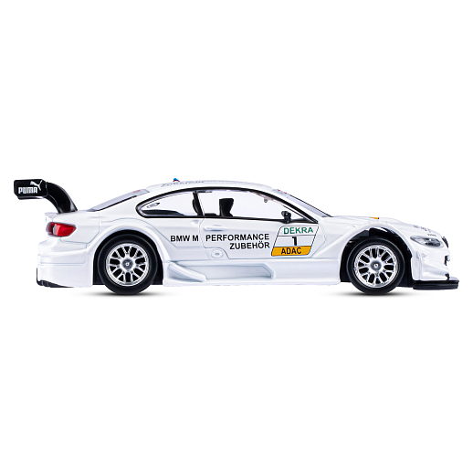 ТМ "Автопанорама" Машинка металлическая 1:42 BMW M3 DTM, белый, откр. двери, инерция, в/к 17,5*12,5*6,5 см в Джамбо Тойз #6