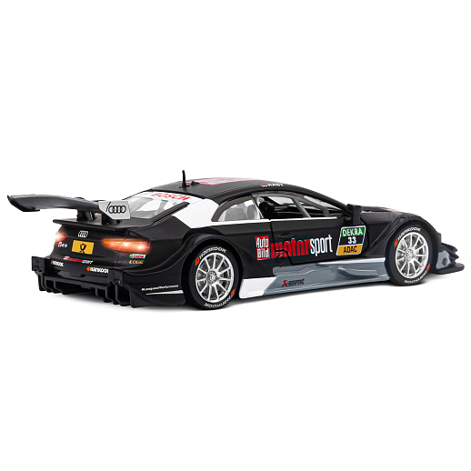 ТМ "Автопанорама" Машинка металлическая  1:32 Audi RS 5 DTM, черный матовый, свет, звук, откр. двери, инерция, в/к 17,5*13,5*9 см в Джамбо Тойз #8