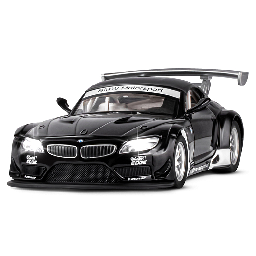 ТМ "Автопанорама" Машинка металлическая 1:32 BMW Z4 GT, черный, свет, звук, откр. двери и капот, инерция, в/к 17,5*13,5*9 см в Джамбо Тойз #5