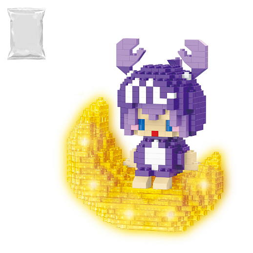 Конструктор "Зодиак Скорпион" 436 дет., со светом, в/п в Джамбо Тойз