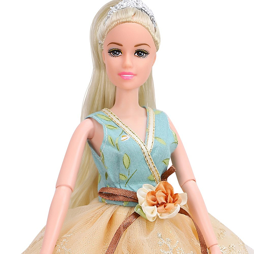 "Кукла "Принцесса" с шарнир. руками,ногами,  в комплекте аксессуары, в/к 28х6х32,5 см в Джамбо Тойз #7