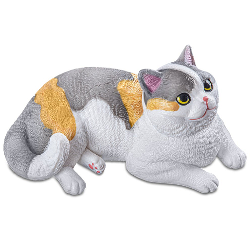 ТМ "DARWIN,  Коллекционная фигурка "Кошка Экзот" трехцветная, в/п 15,5х9,2х7 см в Джамбо Тойз
