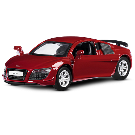 ТМ "Автопанорама" Машинка металлическая 1:43 Audi R8 GT, красный, откр. двери, инерция, в/к 16*7,5*5 см в Джамбо Тойз #11