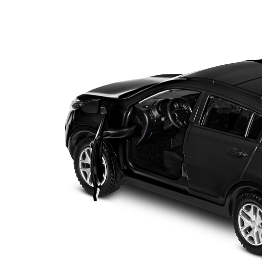ТМ "Автопанорама" Машинка металлическая 1:39 KIA SPORTAGE R, черный, откр. двери, инерция, в/к 17,5*12,5*6,5 см в Джамбо Тойз #11