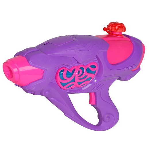Водяной пистолет со светом на бат., фиолетовый, в/п 31*20 в Джамбо Тойз #2