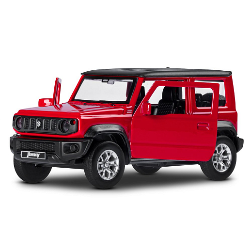 ТМ "Автопанорама" Машинка металлическая 1:32 Suzuki Jimny, красная, в/к в Джамбо Тойз #7