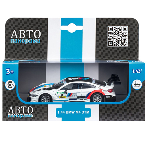 ТМ "Автопанорама" Машинка металлическая 1: 44 BMW M4, белый, откр. двери, инерция, в/к 17,5*12,5*6,5 см в Джамбо Тойз #3