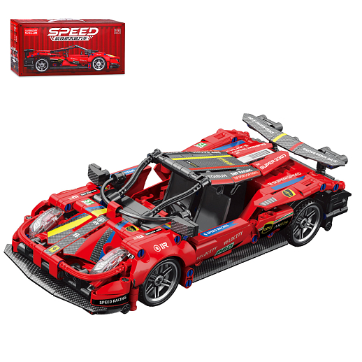 Конструктор "Спорткар" 513 дет., в/к 30,0*12,0*14,5 см в Джамбо Тойз