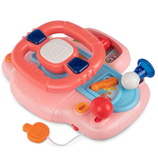 ТМ "Smart Baby" Руль музыкальный, мелодии Шаинского, свет, звук, русский язык, в/к 23,5х10х18 см в Джамбо Тойз #7