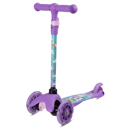 Игрушка для детей, несущая на себе массу тела ребенка, предназначенная для езды: Трехколесный самокат, артикул CR-S4-05UVV в Джамбо Тойз