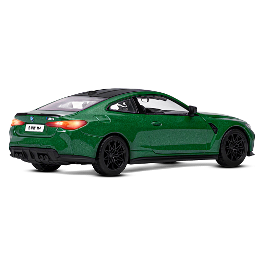 ТМ "Автопанорама" Машинка металлическая 1:32 BMW M4 (G82) зеленый, открываются двери, свет, звук, инерция, в/к 18*13,5*9 см в Джамбо Тойз #10