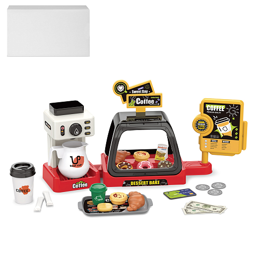 Игрушка для детей: набор "Кафе", свет, звук, красная, артикул JB0214264 в Джамбо Тойз