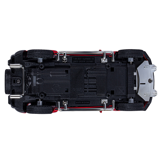 ТМ "Автопанорама" Машинка металлическая 1:32 Hummer H3, красный, свет, звук, откр. двери и багажник, инерция, в/к 18*13,5*9 см в Джамбо Тойз #9