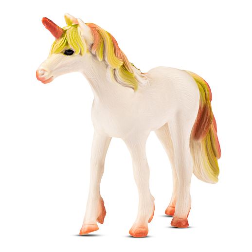 ТМ "КОМПАНИЯ ДРУЗЕЙ", серия "Животные планеты Земля", набор "Единорог и жеребенок", желтый, в/п 18*15*4 см в Джамбо Тойз #6