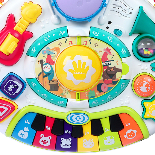 Игровой Столик 2в1 ТМ Smart Baby, русский язык, свет, звук, Bluetooth в кор 54,5х11,5х40 см в Джамбо Тойз #10