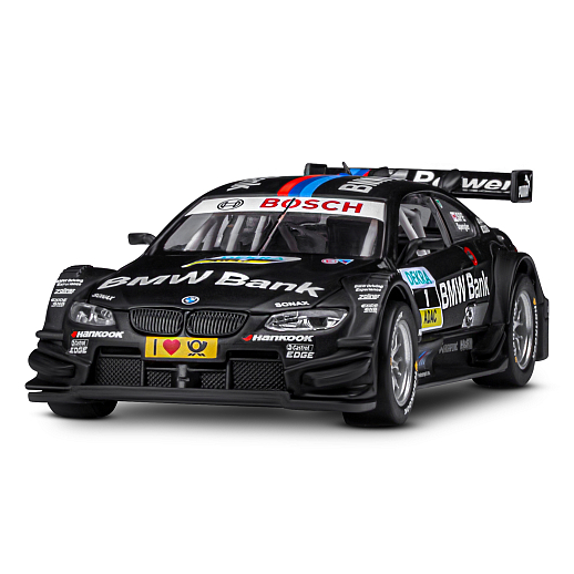 ТМ "Автопанорама" Машинка металлическая 1:32 BMW M3 DTM, черный, свет, звук, откр. двери и капот, в/к 17,5*13,5*9 см в Джамбо Тойз #5