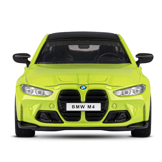 ТМ "Автопанорама" Машинка металлическая 1:32 BMW M4 (G82) желтый, открываются двери, свет, звук, инерция, в/к 19*9*7 см в Джамбо Тойз #10