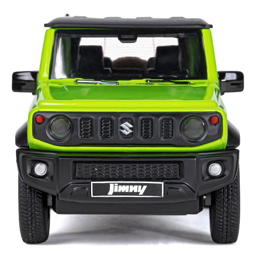 ТМ "Автопанорама" Машинка металл.1:26 Suzuki Jimny, зеленый, инерция, свет, звук, откр. двери и капот, в/к 17,5*13,5*9 см в Джамбо Тойз #9