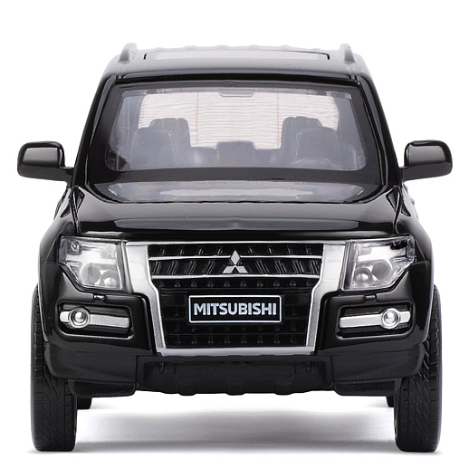 ТМ "Автопанорама" Машинка металлическая 1:33 Mitsubishi Pajero 4WD Turbo, черный, откр. двери, капот и багажник, свет, звук, инерция, в/к 19*9*7 см в Джамбо Тойз #10